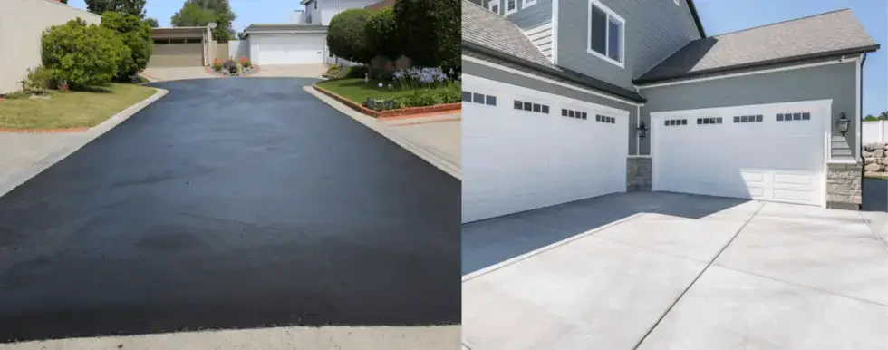 Asphalt vs Concrete Driveways: Which Is Better for You
