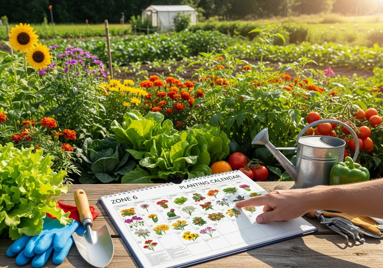 How to Use a Planting Calendar by Zone for a Thriving Garden