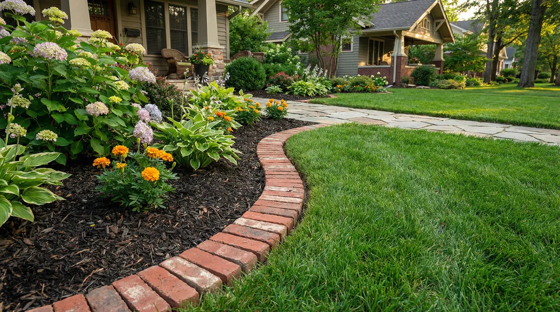 Landscaping Brick Edging: How to Install and Design Durable Garden Borders