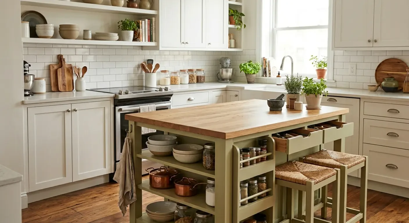 Kitchen Island Ideas for Small Kitchens That Maximize Space and Functionality