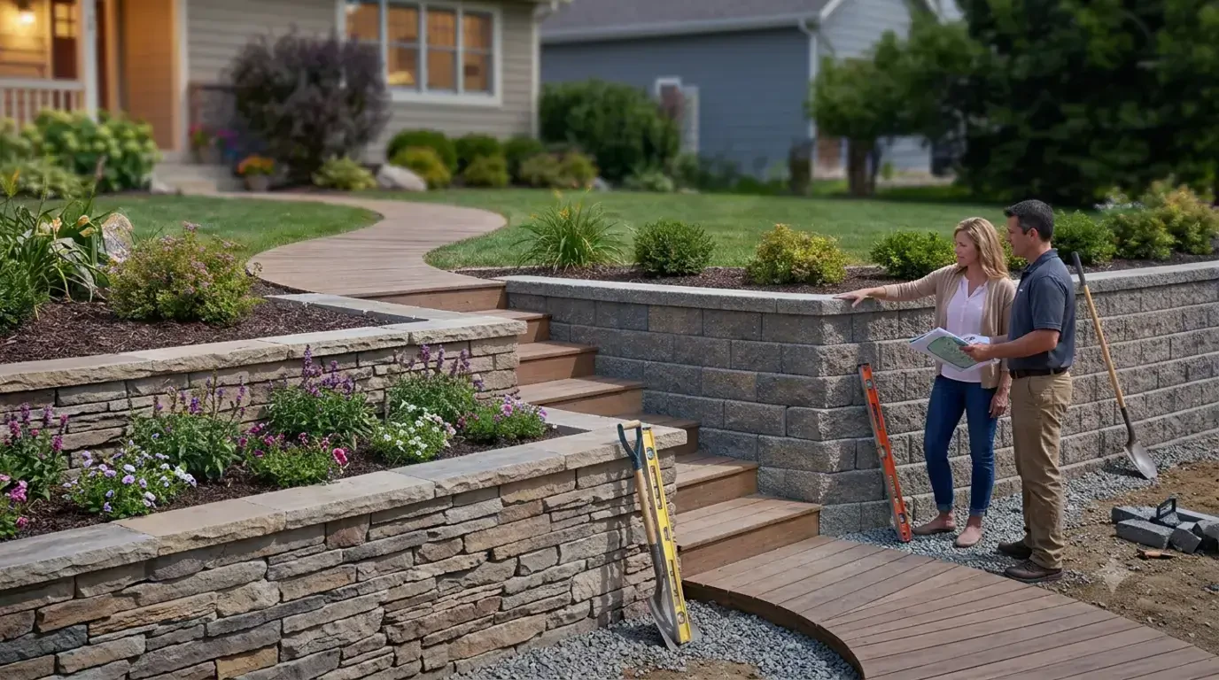 What Does a Retaining Wall Cost: Pricing by Material, Size, and Labor