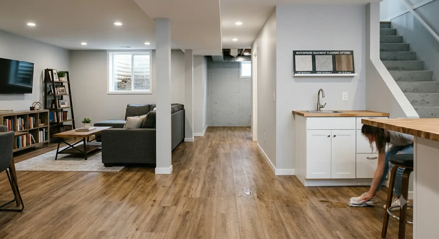 Best Flooring for Basements: Waterproof Options, Costs, and How to Choose